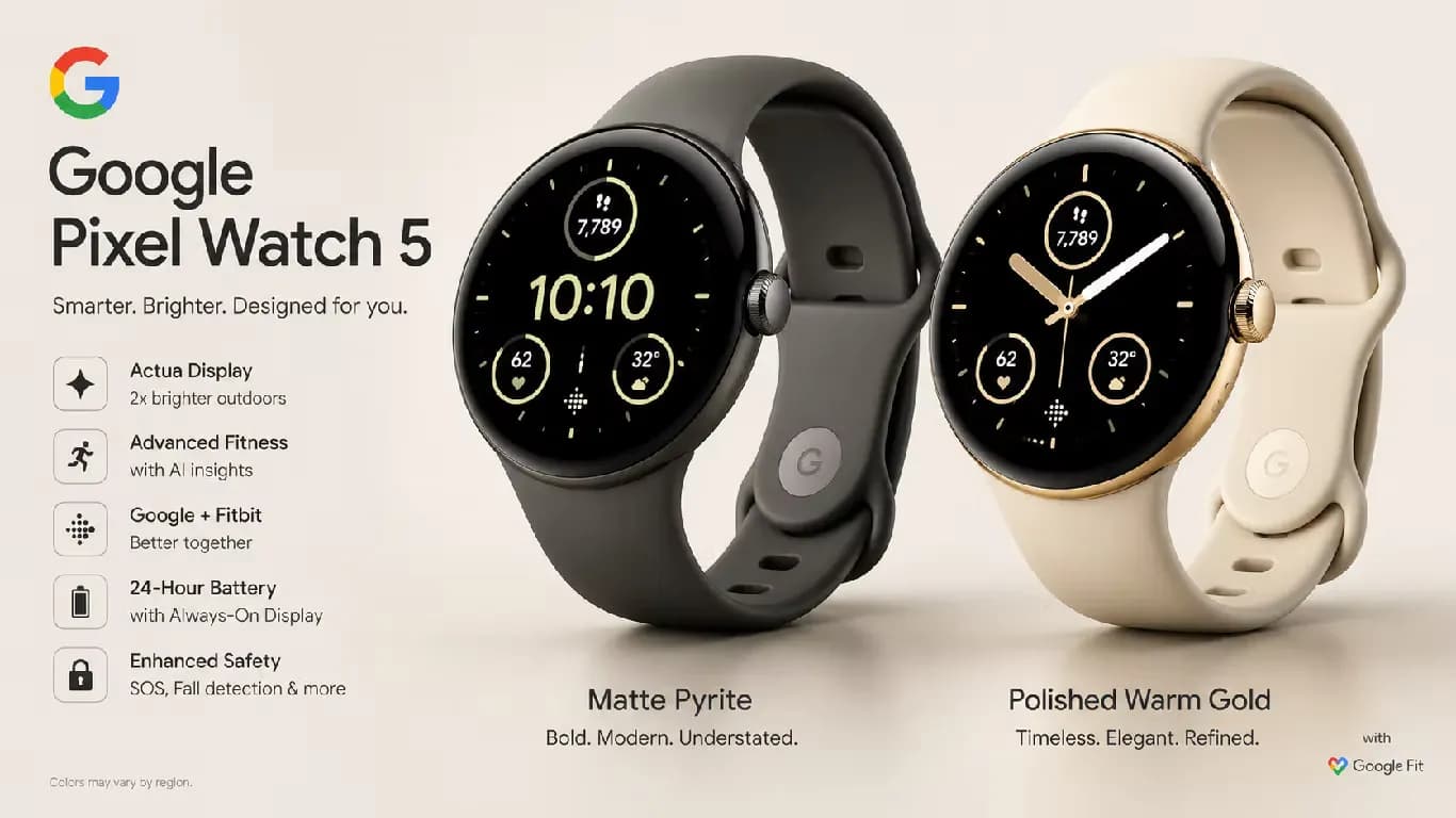 Google Pixel Watch 5 Leak Reveals Pricing and Color Options Ahead of Launch Google Pixel Watch 5 Leak Reveals Pricing and Color Options Ahead of Launch