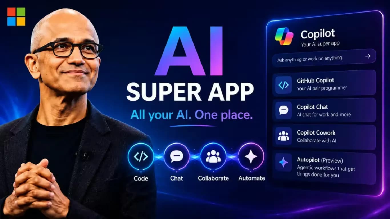 Microsoft Plans Copilot AI Super App for Chat, Coding, and Autonomous Agents Microsoft Plans Copilot AI Super App for Chat, Coding, and Autonomous Agents