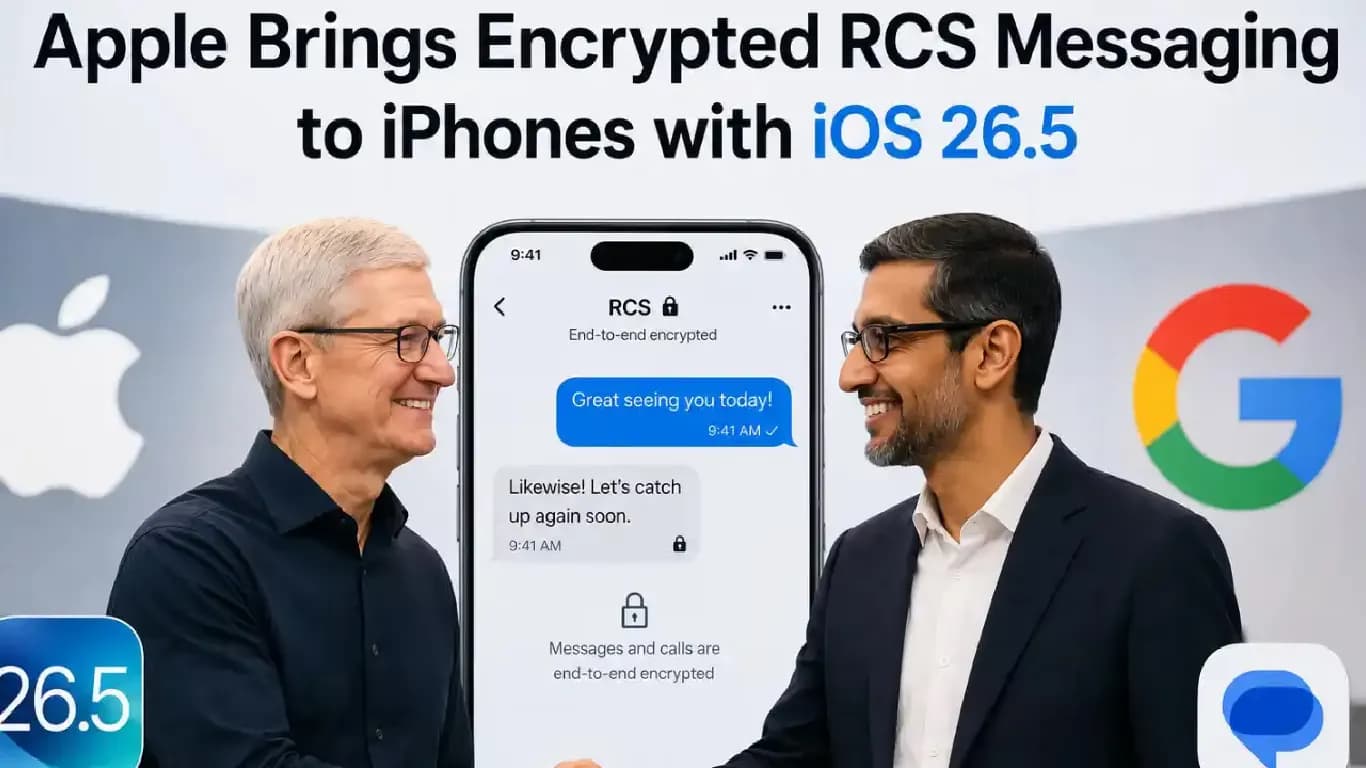 Apple Introduces Encrypted RCS Messaging in iOS 26.5 for Enhanced Privacy Apple Introduces Encrypted RCS Messaging in iOS 26.5 for Enhanced Privacy
