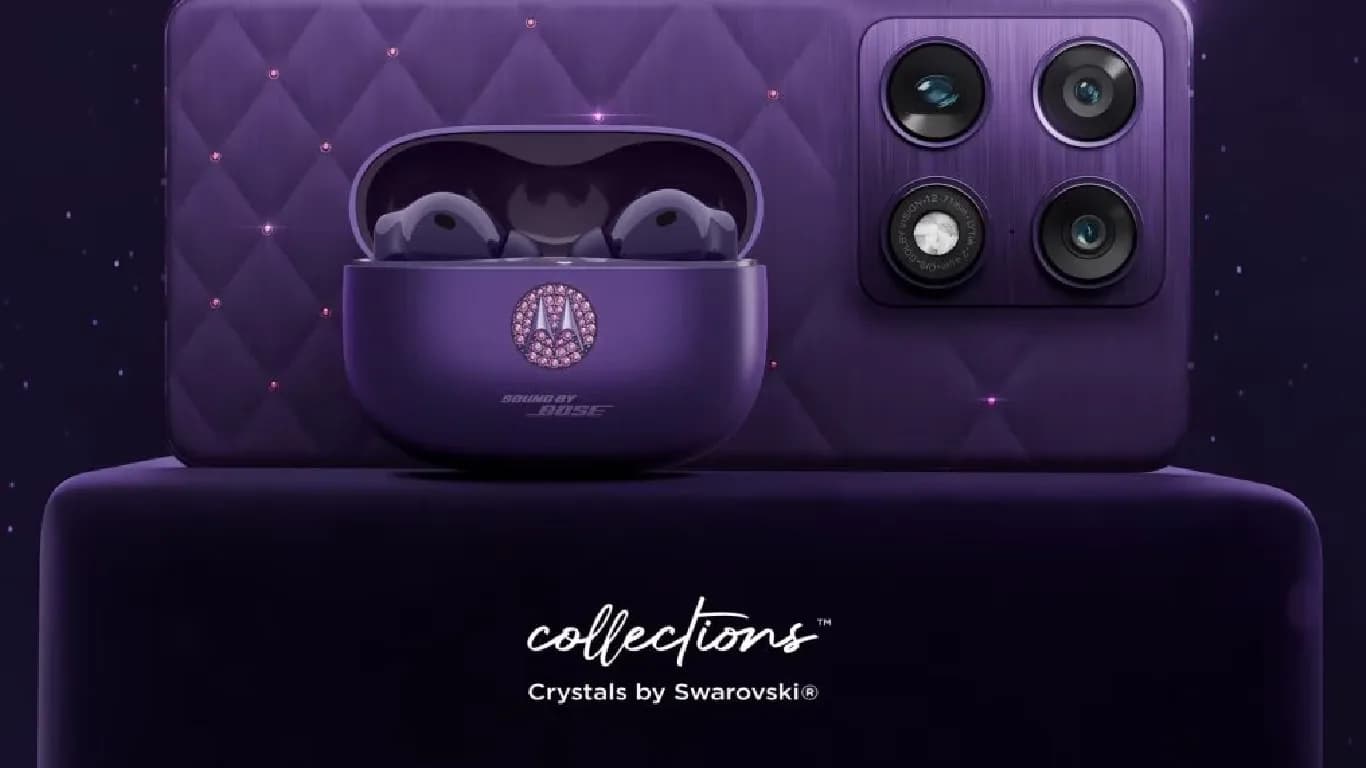 Motorola Expands Brilliant Collection With Swarovski Crystal Devices Motorola Expands Brilliant Collection With Swarovski Crystal Devices
