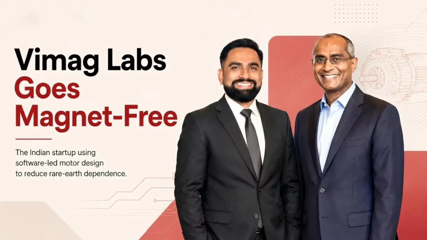 Indian Startup Vimag Develops Magnet-Free EV Motor to Reduce Rare Earth Dependency Indian Startup Vimag Develops Magnet-Free EV Motor to Reduce Rare Earth Dependency