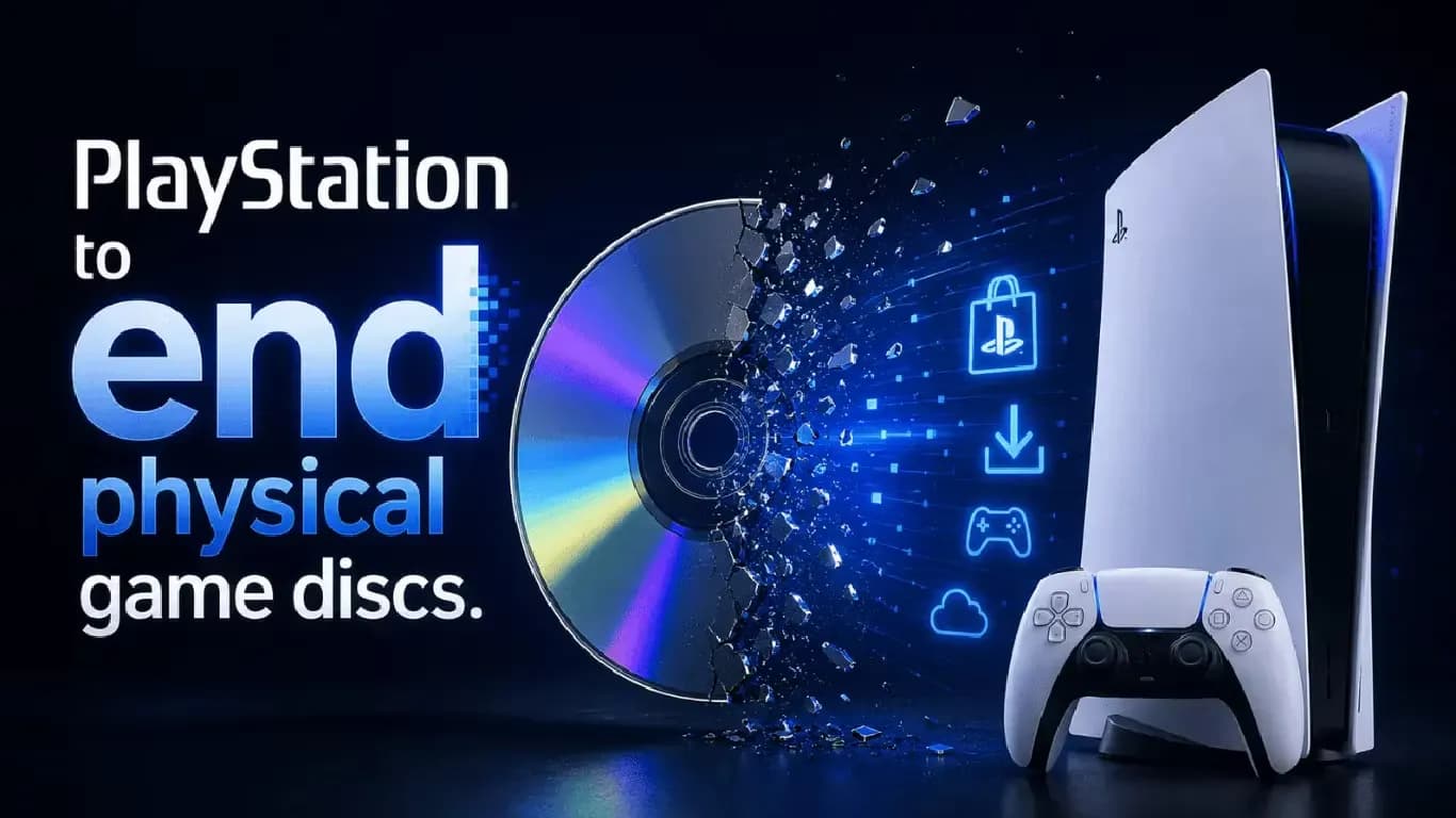 Sony to End Physical Disc Games for PlayStation Starting January 2028 Sony to End Physical Disc Games for PlayStation Starting January 2028