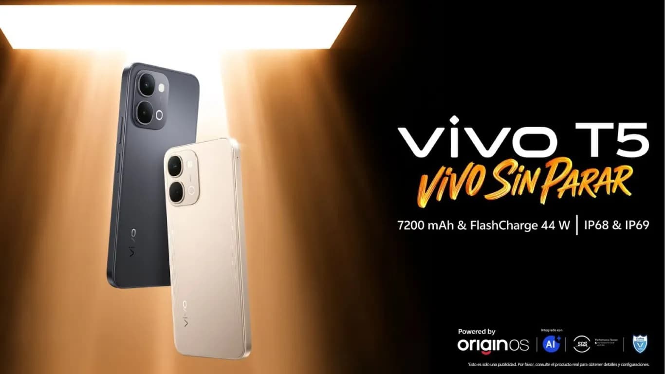 Vivo T5 4G Launches in Mexico With 7,200mAh Battery and Snapdragon 6s Gen 2 Vivo T5 4G Launches in Mexico With 7,200mAh Battery and Snapdragon 6s Gen 2
