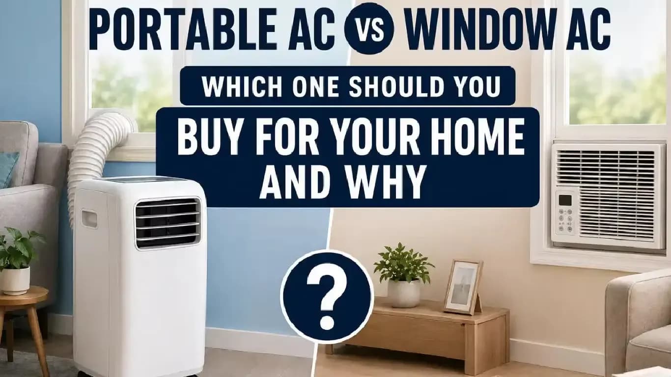 Portable AC vs Window AC: Key Differences, Energy Use, and Best Applications Portable AC vs Window AC: Key Differences, Energy Use, and Best Applications