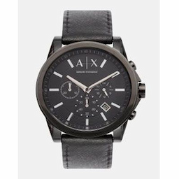 Armani Exchange Men Black Analogue Watch AX2098_OR Armani Exchange Men Black Analogue Watch AX2098_OR