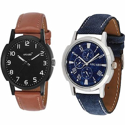 Asgard Brown and Blue Watch - For Men Asgard Brown and Blue Watch - For Men