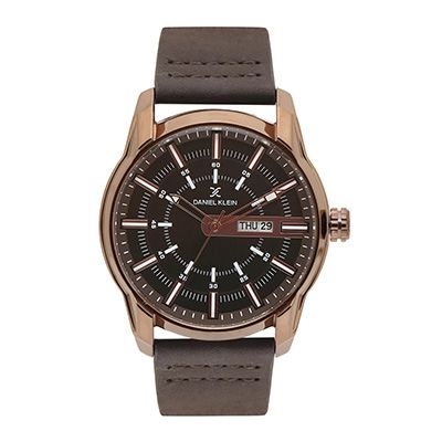 Daniel Klein Premium Men Coffee Brown Analogue Watch DK11599-4 Daniel Klein Premium Men Coffee Brown Analogue Watch DK11599-4