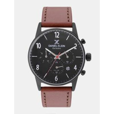 Daniel Klein Exclusive Men Black Analogue Watch DK11832-4 Daniel Klein Exclusive Men Black Analogue Watch DK11832-4