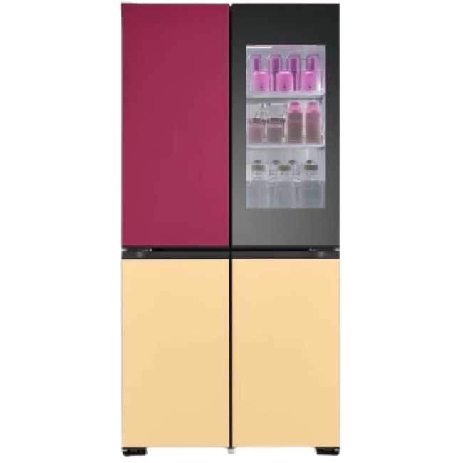 LG LG GR-A24FDMMB 617L 3 Star French Door, MoodUP® Refrigerators
