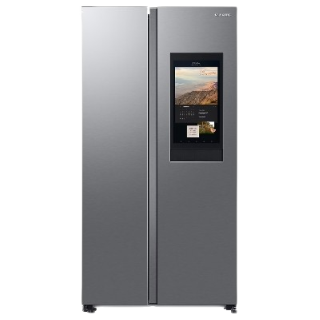Samsung Samsung RS7FCG8113SL 635 L Convertible 5in1 Family Hub™ Side by Side Refrigerator