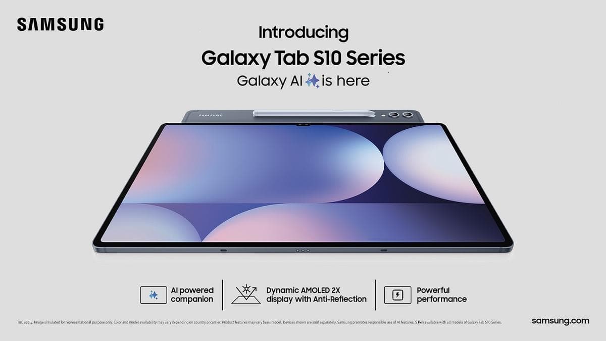 Samsung Launches Galaxy Tab S10 FE Series Tablets in India, Know Price & Specifications