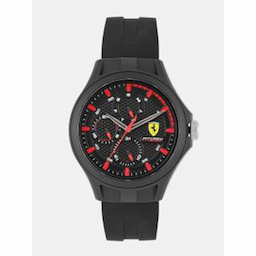 Scuderia Ferrari Men Black Analogue Watch 0830678_1 Scuderia Ferrari Men Black Analogue Watch 0830678_1