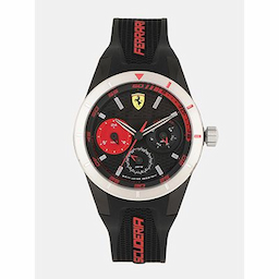 Scuderia Ferrari Men Black Analogue Watch 830254-OR Scuderia Ferrari Men Black Analogue Watch 830254-OR