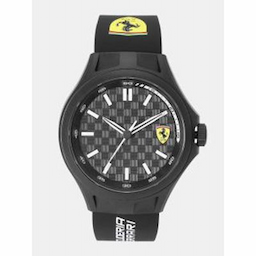 Scuderia Ferrari Unisex Black Analogue Watch 830644_SF Scuderia Ferrari Unisex Black Analogue Watch 830644_SF
