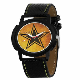 Crude Analog Watch-rg444 With Synthetic Leather Strap for Men's Boy's Crude Analog Watch-rg444 With Synthetic Leather Strap for Men's Boy's