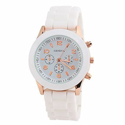 Frida white geneva Watch - For Girls Frida white geneva Watch - For Girls