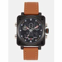 Boxer Men Black Analogue and Digital Watch BXLBR025 Boxer Men Black Analogue and Digital Watch BXLBR025