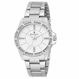 Buccachi B-L1006-WT-CH Watch - For Women Buccachi B-L1006-WT-CH Watch - For Women