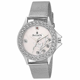 Buccachi B-L1016-WT-CH Watch - For Women Buccachi B-L1016-WT-CH Watch - For Women