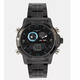 Boxer Men Black Analogue and Digital Watch BXBK007 Boxer Men Black Analogue and Digital Watch BXBK007
