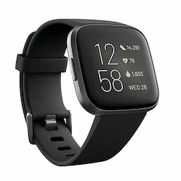 Fitbit Black Versa 2 Health & Fitness Smartwatch FB507BKBK Fitbit Black Versa 2 Health & Fitness Smartwatch FB507BKBK