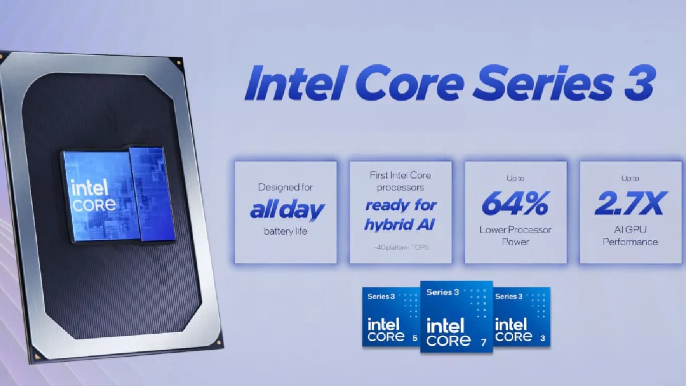 Intel Launches Core Series 3 Mobile Processors for Affordable Laptops Intel Launches Core Series 3 Mobile Processors for Affordable Laptops