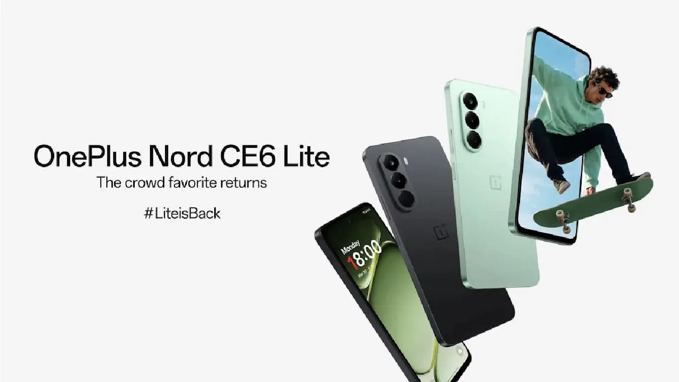 OnePlus Nord CE6 Lite Specifications Revealed: 7,000mAh Battery and 144Hz Display OnePlus Nord CE6 Lite Specifications Revealed: 7,000mAh Battery and 144Hz Display