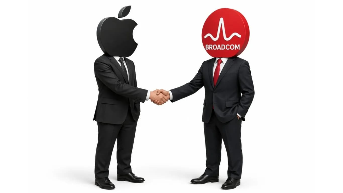 Apple Announces $30 Billion Broadcom Deal for US-Made Silicon Components