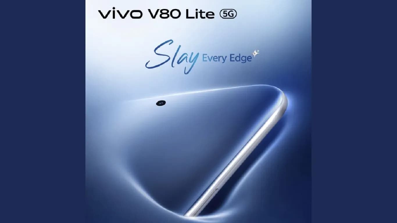 Vivo V80 Lite 5G Design and Key Specifications Revealed in India Vivo V80 Lite 5G Design and Key Specifications Revealed in India