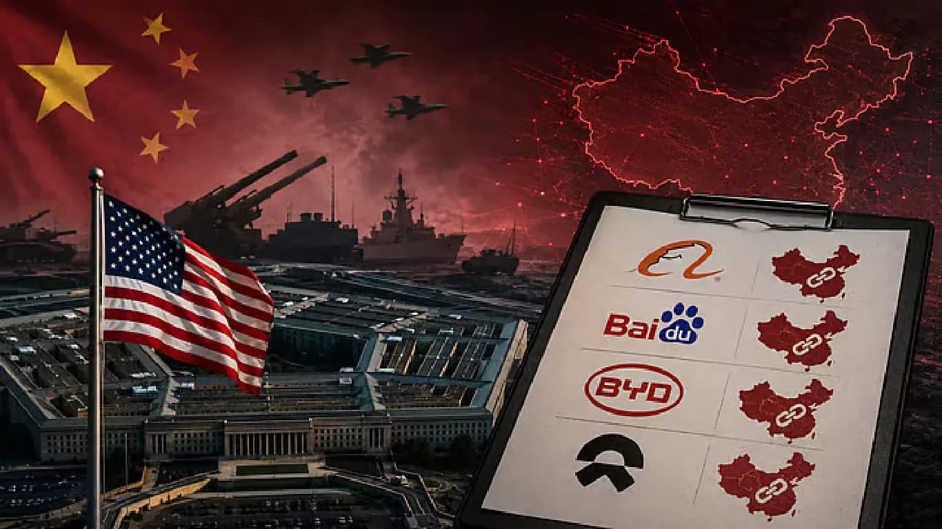 US Adds Alibaba, Baidu, BYD, and Unitree to Chinese Military Support List US Adds Alibaba, Baidu, BYD, and Unitree to Chinese Military Support List