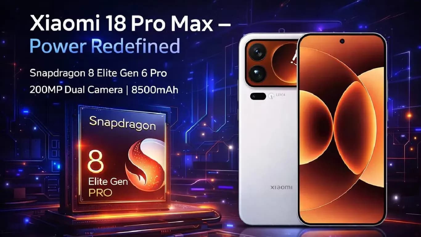 Xiaomi 18 Pro Max Leak Reveals 6.9-Inch Display and Snapdragon 8 Elite Gen 6 Pro Xiaomi 18 Pro Max Leak Reveals 6.9-Inch Display and Snapdragon 8 Elite Gen 6 Pro