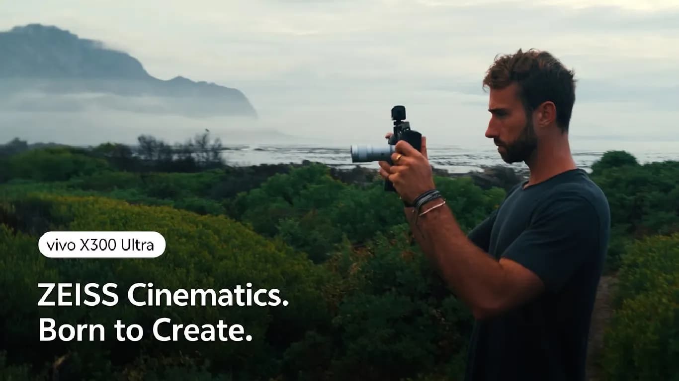 vivo and Sam Kolder Film 'The Garden Route' Entirely on X300 Ultra vivo and Sam Kolder Film 'The Garden Route' Entirely on X300 Ultra