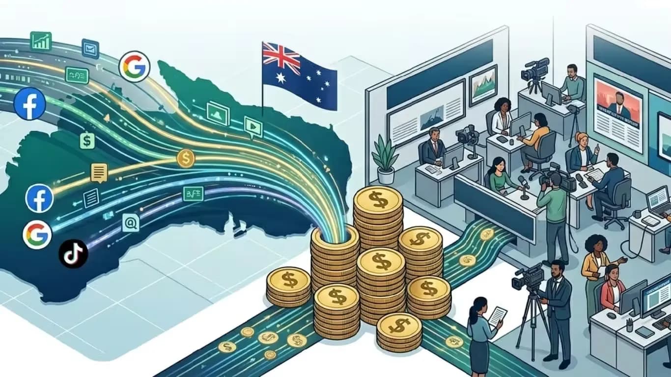 Australia Proposes Tax on Meta, Google, and TikTok to Fund Local Journalism