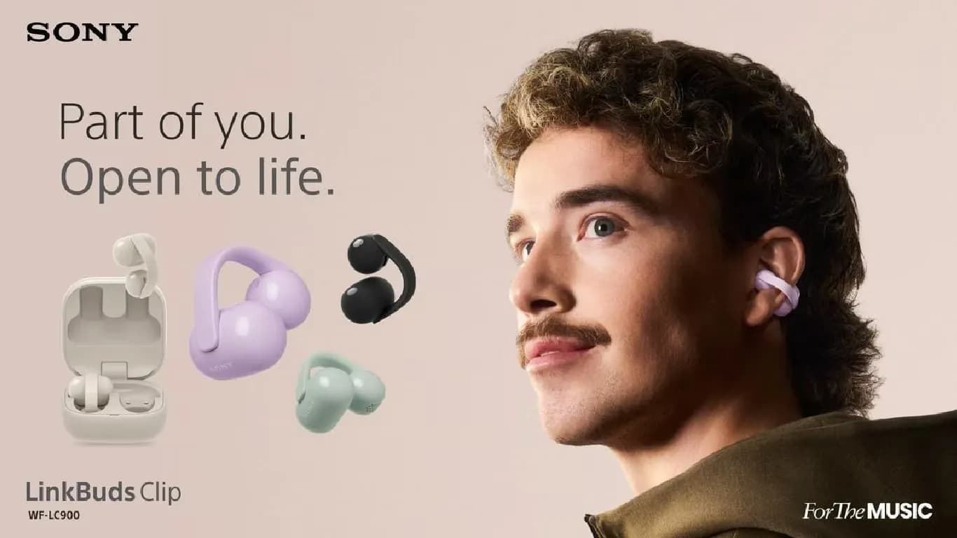 Sony Launches LinkBuds Clip Open-Ear Earbuds in India at INR 18,990