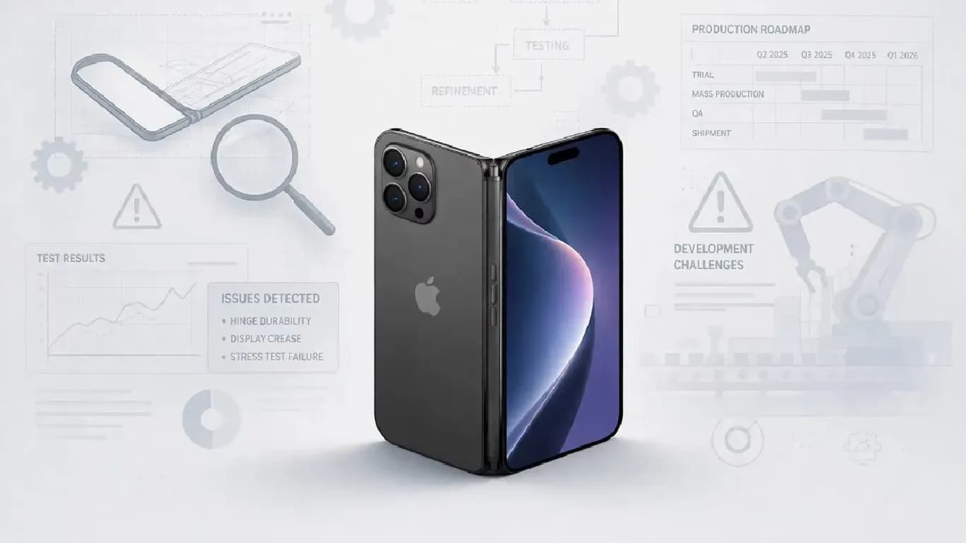 Apple Delays Launch of Foldable iPhone, Now Expected in Early 2027 Apple Delays Launch of Foldable iPhone, Now Expected in Early 2027