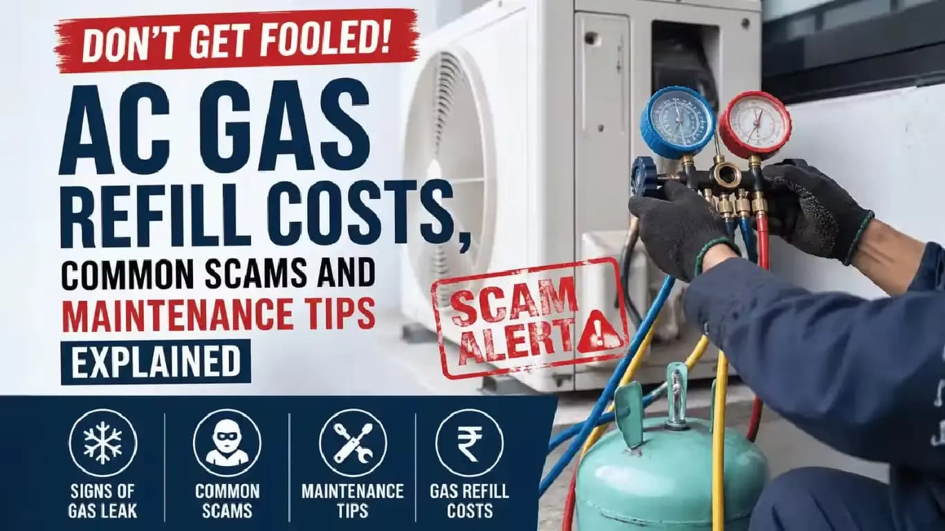 AC Gas Refilling: When It’s Needed, Signs of Leaks, and How to Avoid Scams AC Gas Refilling: When It’s Needed, Signs of Leaks, and How to Avoid Scams