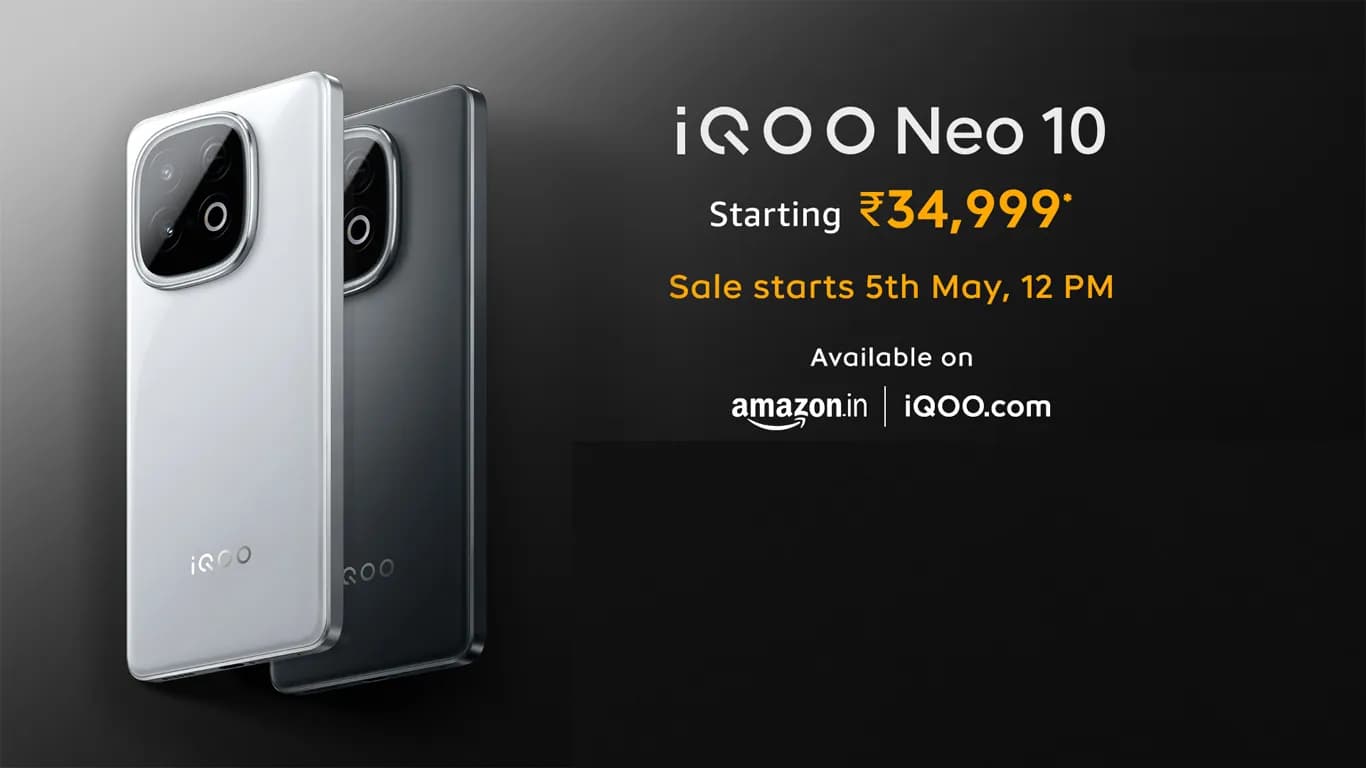 iQOO Neo 10 Returns by Popular Demand in Alpine White and Asphalt Black iQOO Neo 10 Returns by Popular Demand in Alpine White and Asphalt Black