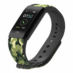 Blink GO - Aqua Silver (extra Black Strap) Fitness Wearable Band Blink GO - Aqua Silver (extra Black Strap) Fitness Wearable Band