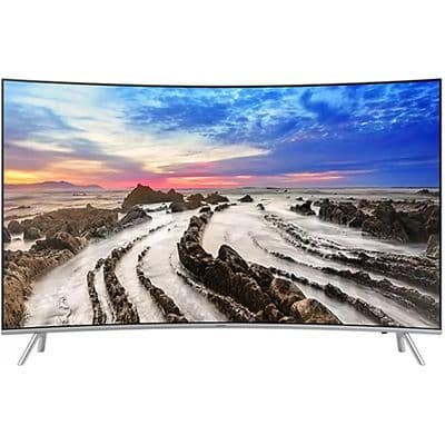 MU7500 Series 7 138 cm (55 inch) Ultra HD (4K) Curved LED Smart Tizen TV