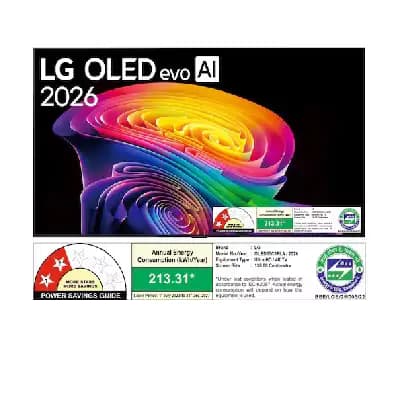 139 cm (55) LG OLED evo AI 4K Smart TV OLED55C6PLA 139 cm (55) LG OLED evo AI 4K Smart TV OLED55C6PLA