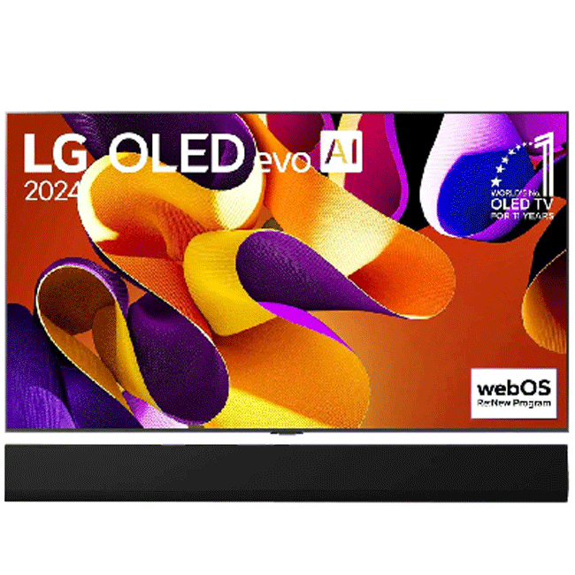 OLED65G46LA OLED evo AI G4 65 (165 cm) 4K Smart TV 2024 OLED65G46LA OLED evo AI G4 65 (165 cm) 4K Smart TV 2024