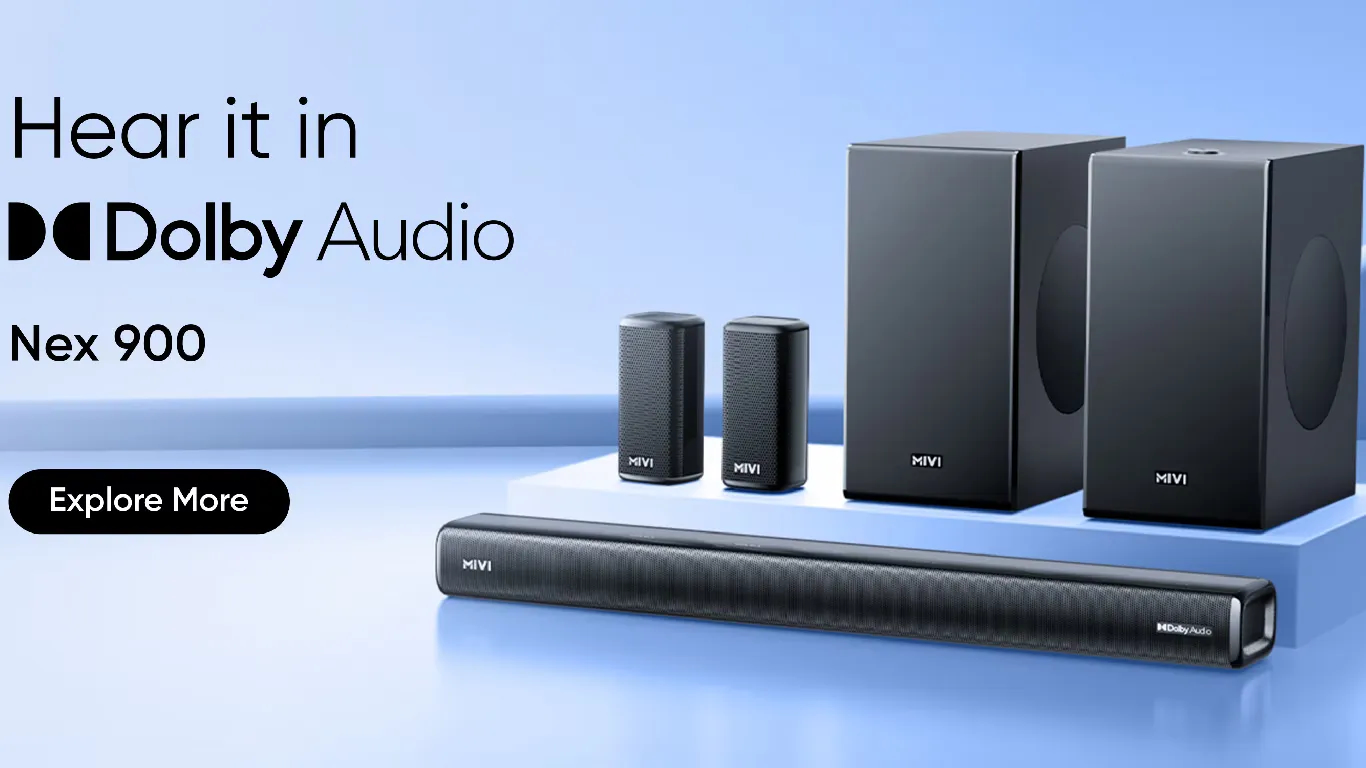 Mivi Nex 900 Dolby Audio Soundbar Available at Discounted Price on Amazon Mivi Nex 900 Dolby Audio Soundbar Available at Discounted Price on Amazon